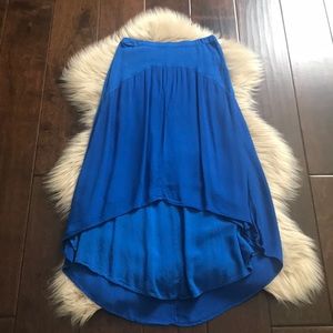 Left of Center Pendulum High Low Maxi Skirt